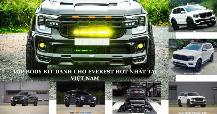 Top body kit dành cho Everest hot nhất tại Việt Nam – Từ Raptor hầm hố đến Victor sang trọng
