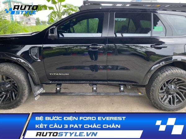 Bệ Bước Điện Ford Everest Kết Cấu 3 Pát Chắc Chắn