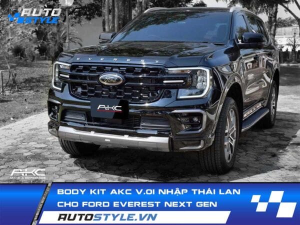 Body Kit AKC V1 Thái Lan Cho Ford Everest Next Gen