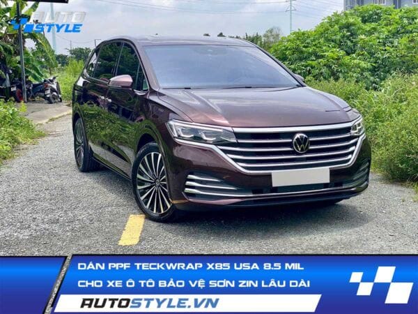 Dán PPF TeckWrap X85 USA 8.5 Mil Cho Xe Ô Tô Bảo Vệ Sơn Zin Lâu Dài
