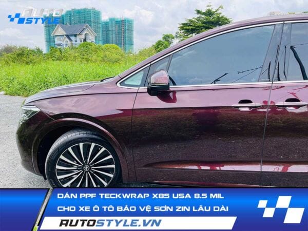 Dán PPF TeckWrap X85 USA 8.5 Mil Cho Xe Ô Tô Bảo Vệ Sơn Zin Lâu Dài