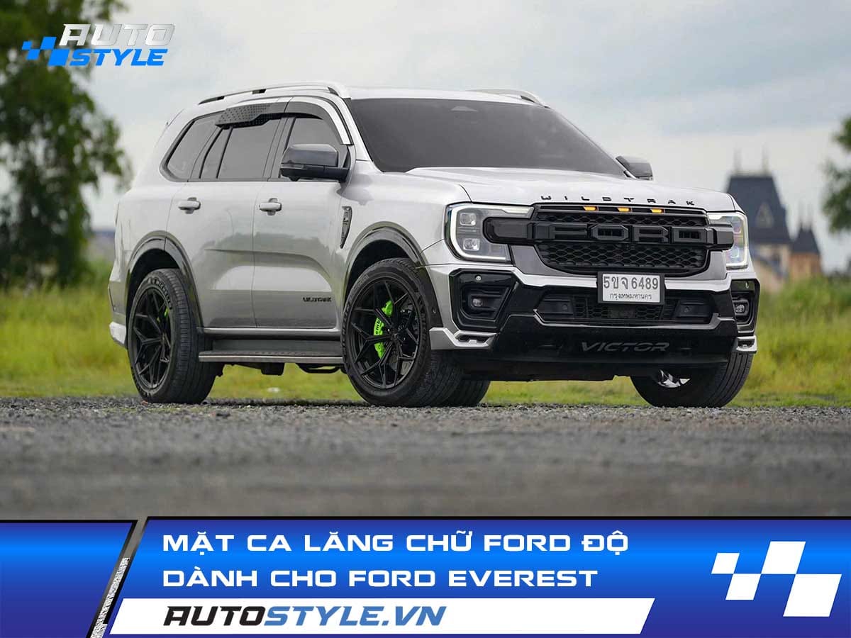 Mặt Ca Lăng Chữ FORD Độ Dành Cho Ford Everest