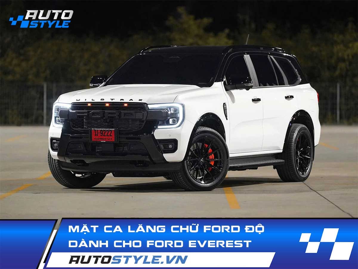 Mặt Ca Lăng Chữ FORD Độ Dành Cho Ford Everest
