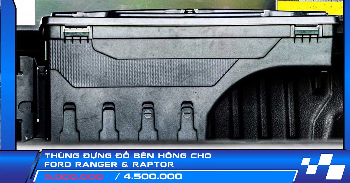 Thùng Đựng Đồ Bên Hông Cho Ford Ranger & Raptor - AUTO STYLE