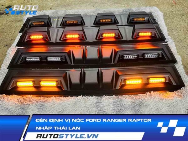 Đèn Định Vị Nóc Ford Ranger Raptor Tăng nhận diện, nâng tầm đẳng cấp