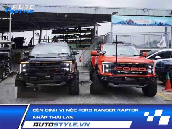 Đèn Định Vị Nóc Ford Ranger Raptor Tăng nhận diện, nâng tầm đẳng cấp