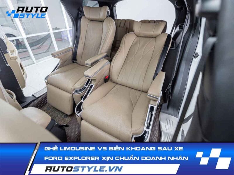 Explorer Limo Ghế Limousine V5 Biến Khoang Sau Ford Explorer Xịn Chuẩn Doanh Nhân ...