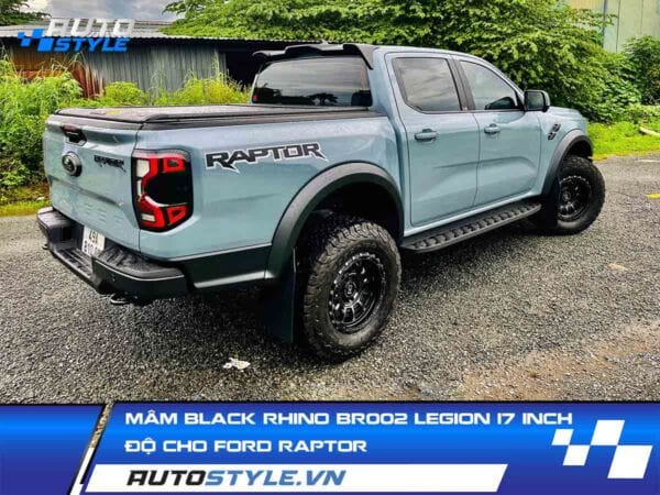 Mâm Black Rhino BR002 Legion 17 Inch Độ Đẳng Cấp Cho Ford Raptor