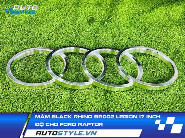 Mâm Black Rhino BR002 Legion 17 Inch Độ Đẳng Cấp Cho Ford Raptor