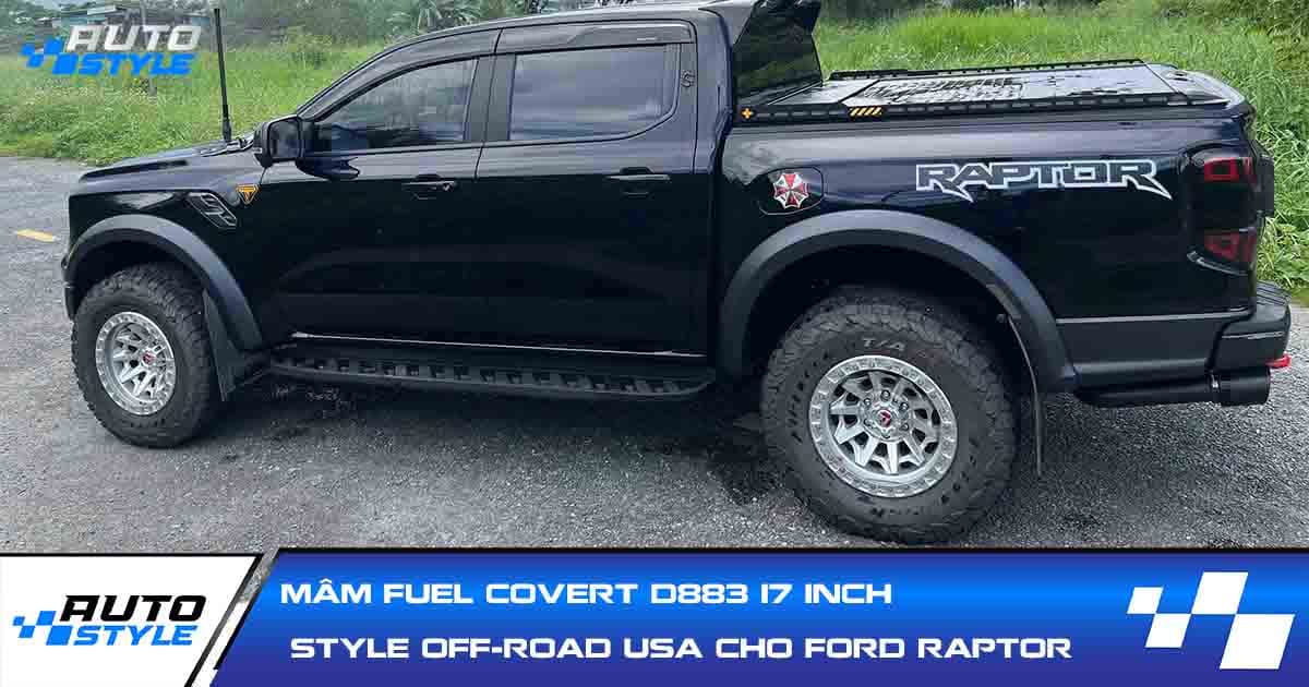 Mâm Fuel Covert D883 17 Inch Style Off-Road USA Cho Ford Raptor - AUTO ...