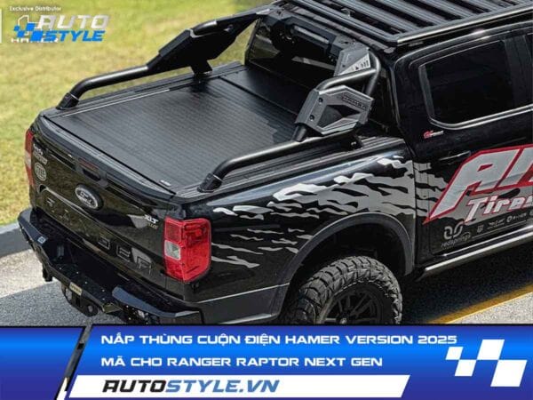 Nắp Thùng cuộn điện Hamer version 2025 Mã Cho Ranger Raptor Next Gen