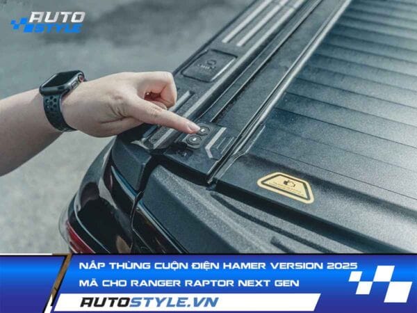 Nắp Thùng cuộn điện Hamer version 2025 Mã Cho Ranger Raptor Next Gen