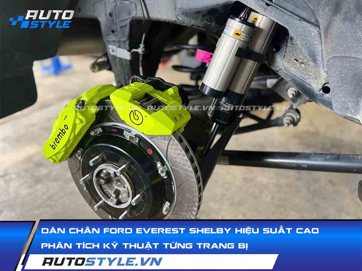 Dàn Chân Ford Everest Shelby Hiệu Suất Cao Phân Tích Kỹ Thuật Từng Trang Bị