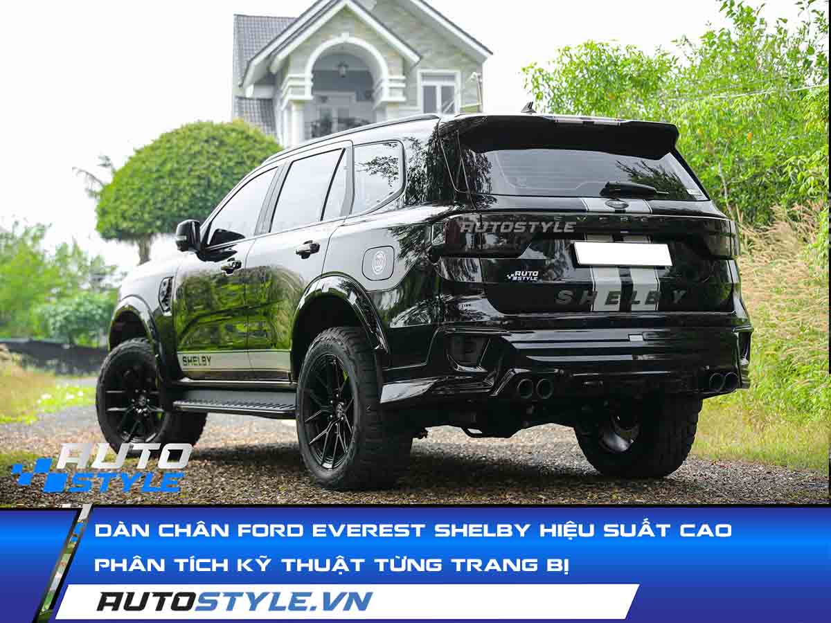 Dàn Chân Ford Everest Shelby Hiệu Suất Cao Phân Tích Kỹ Thuật Từng Trang Bị