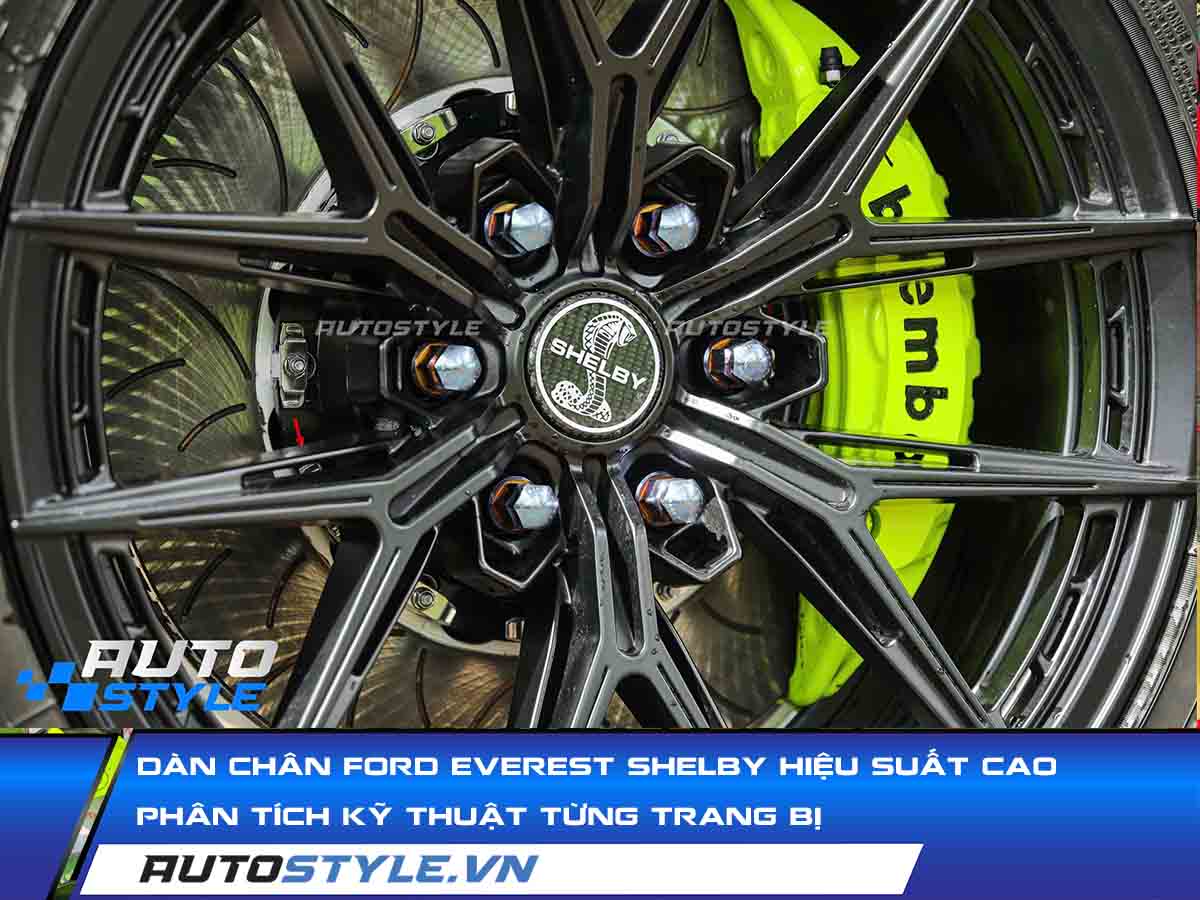 Dàn Chân Ford Everest Shelby Hiệu Suất Cao Phân Tích Kỹ Thuật Từng Trang Bị