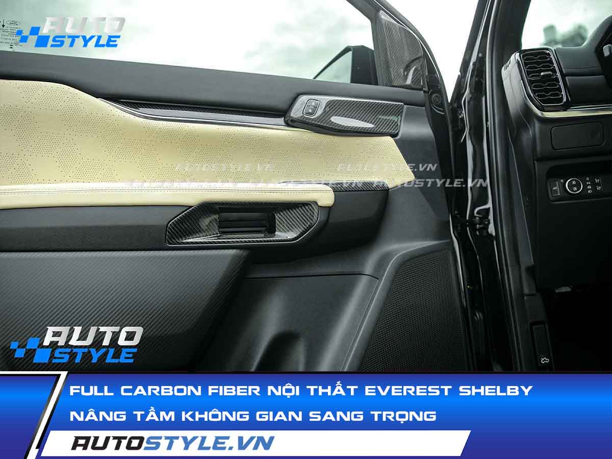 Full Carbon Fiber Nội Thất Everest Shelby Nâng Tầm Không Gian Sang Trọng
