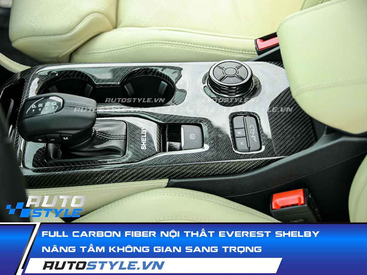 Full Carbon Fiber Nội Thất Everest Shelby Nâng Tầm Không Gian Sang Trọng