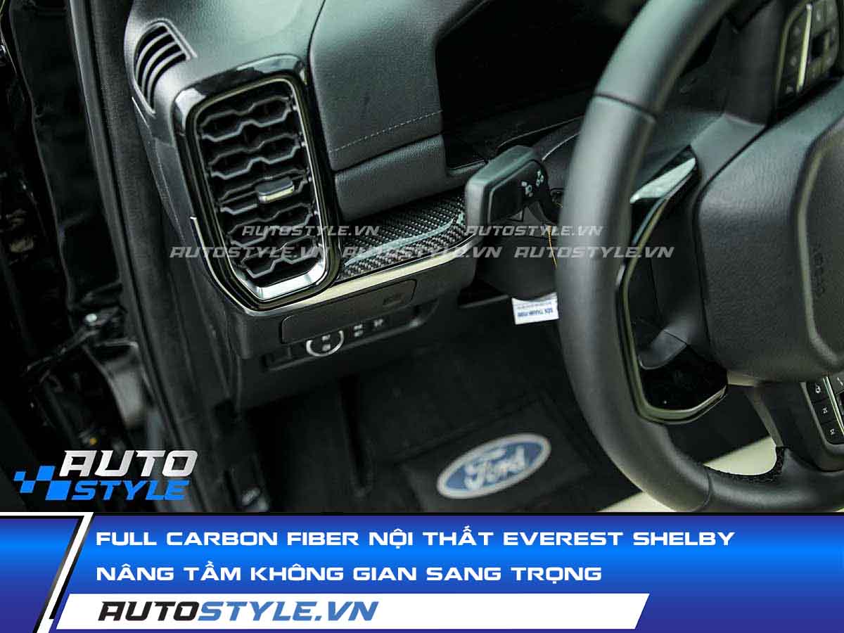 Full Carbon Fiber Nội Thất Everest Shelby Nâng Tầm Không Gian Sang Trọng