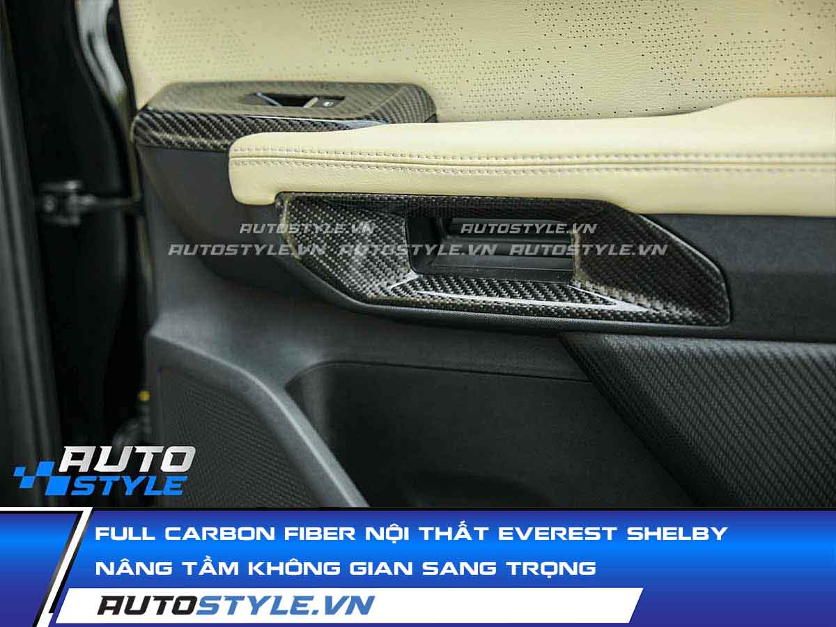 Full Carbon Fiber Nội Thất Everest Shelby Nâng Tầm Không Gian Sang Trọng