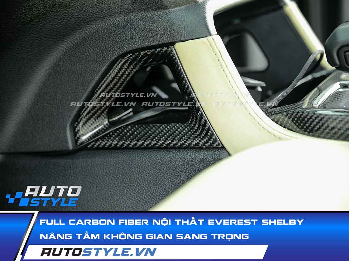 Full Carbon Fiber Nội Thất Everest Shelby Nâng Tầm Không Gian Sang Trọng