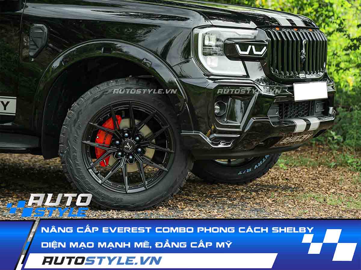 Nâng Cấp Everest Combo phong cách Shelby