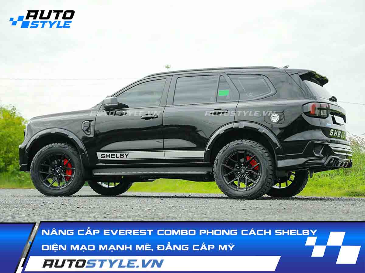 Nâng Cấp Everest Combo phong cách Shelby