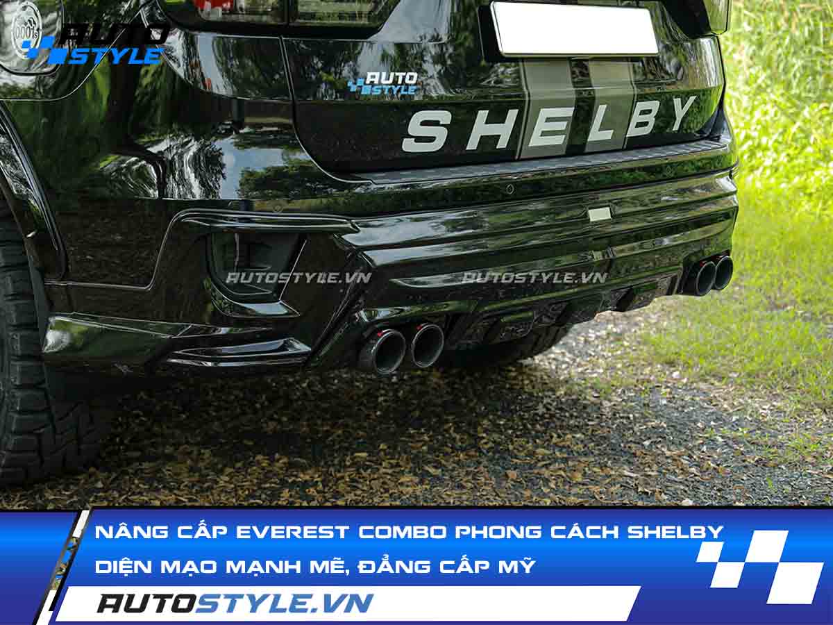 Nâng Cấp Everest Combo phong cách Shelby