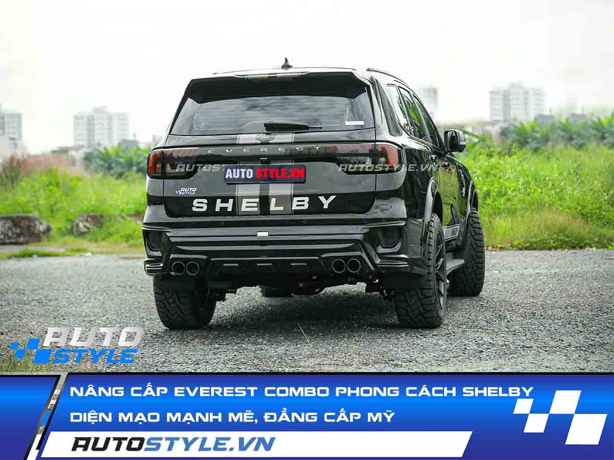 Nâng Cấp Everest Combo phong cách Shelby