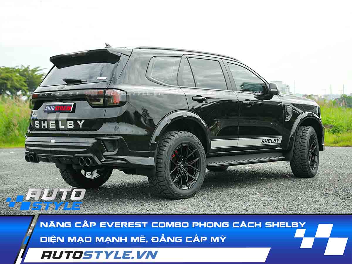 Nâng Cấp Everest Combo phong cách Shelby
