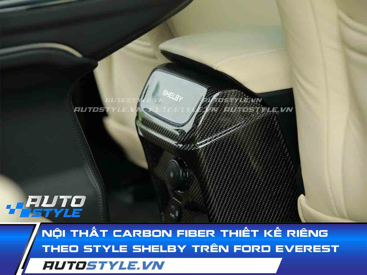 Nội Thất Carbon Fiber Thiết Kế Riêng Theo Style Shelby Trên Ford Everest