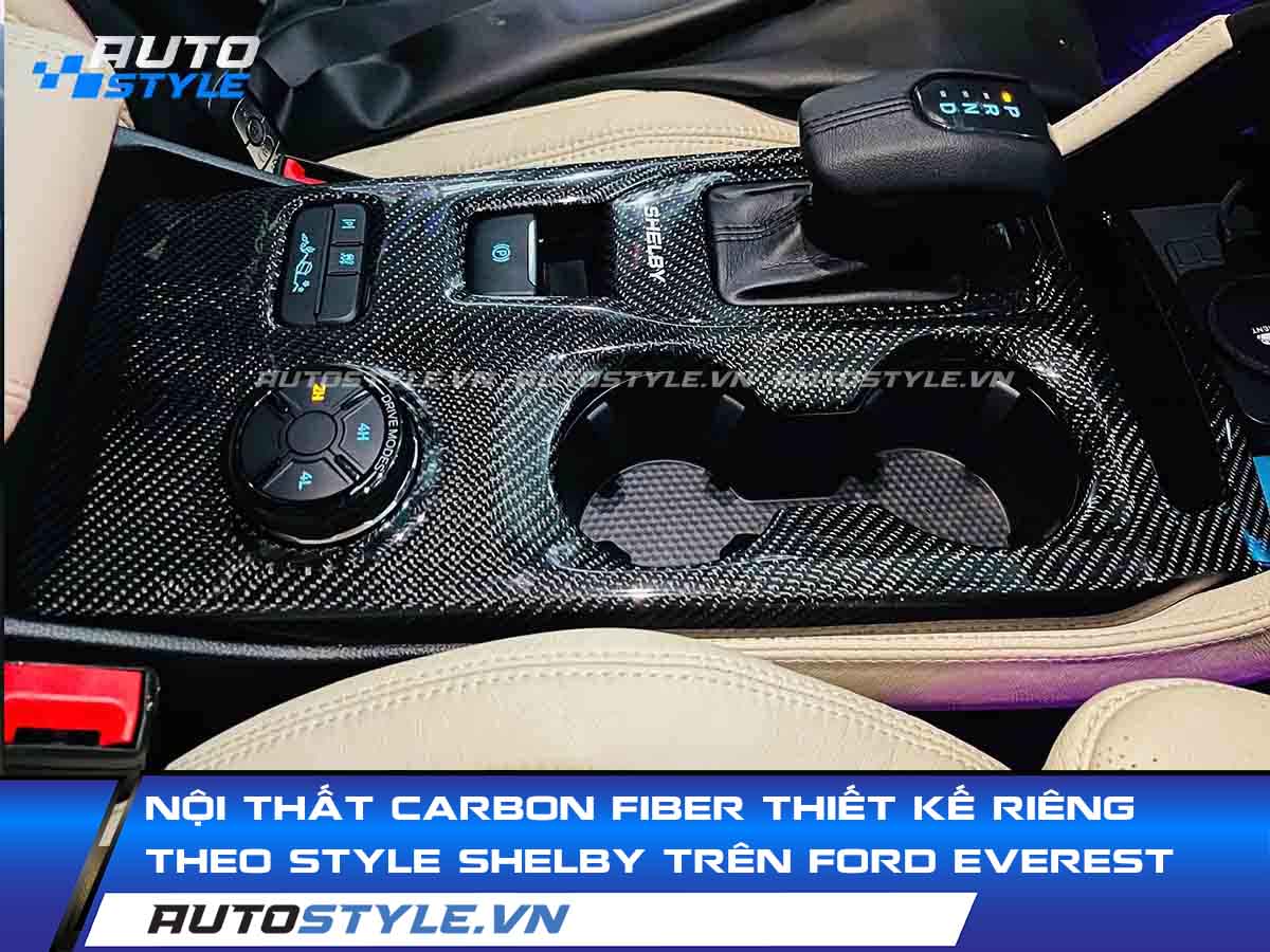 Nội Thất Carbon Fiber Thiết Kế Riêng Theo Style Shelby Trên Ford Everest