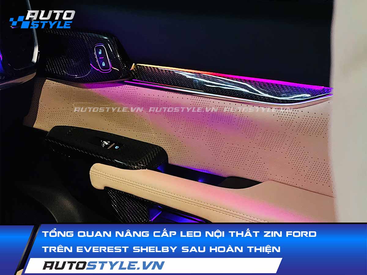 Review Đèn LED Nội Thất Zin Ford Everest Style Shelby