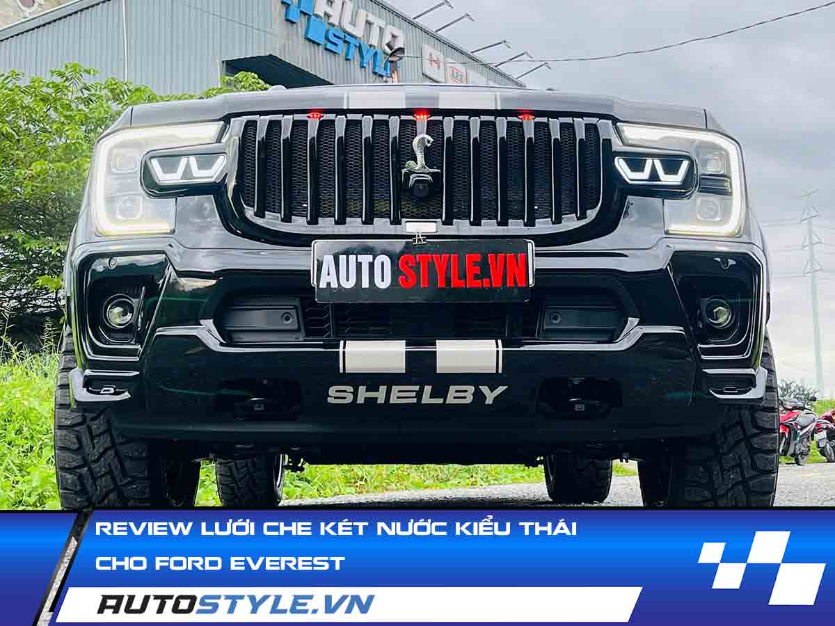 Review Lưới Che Két Nước Everest Kiểu Thái Lắp Cho Everest