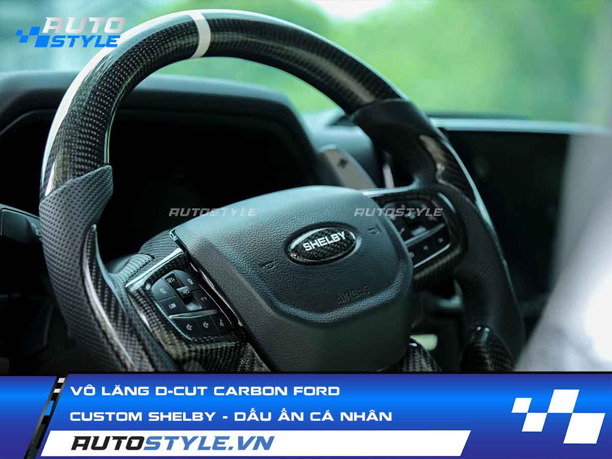 Vô Lăng DCut Carbon Custom Ford Shelby Khi Cảm Giác Lái Trở Thành Dấu Ấn Cá Nhân