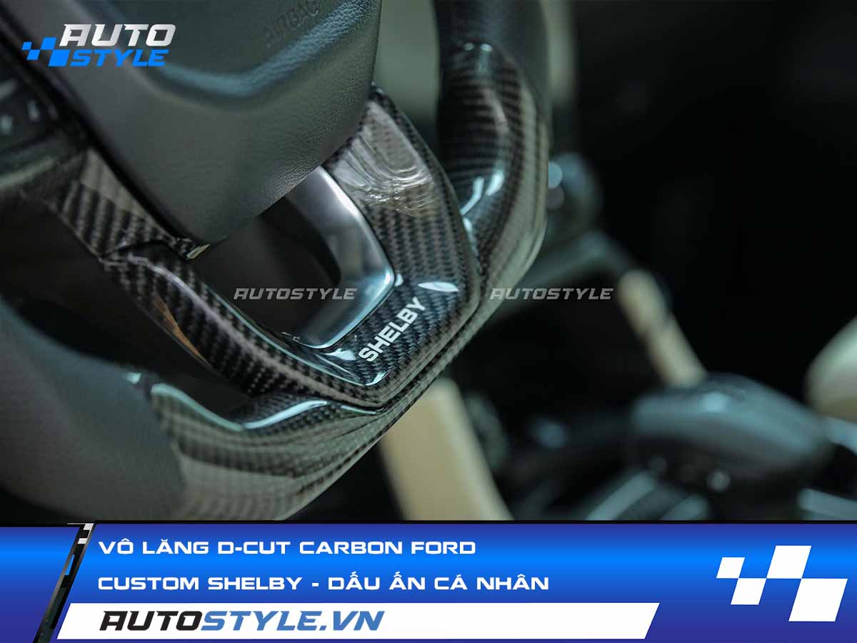 Vô Lăng DCut Carbon Custom Ford Shelby Khi Cảm Giác Lái Trở Thành Dấu Ấn Cá Nhân