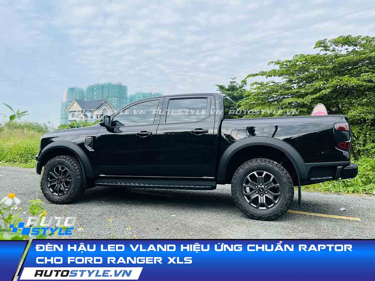 Bộ Đèn Hậu Led Vland Hiệu Ứng Chuẩn Raptor Cho Ford Ranger XLS
