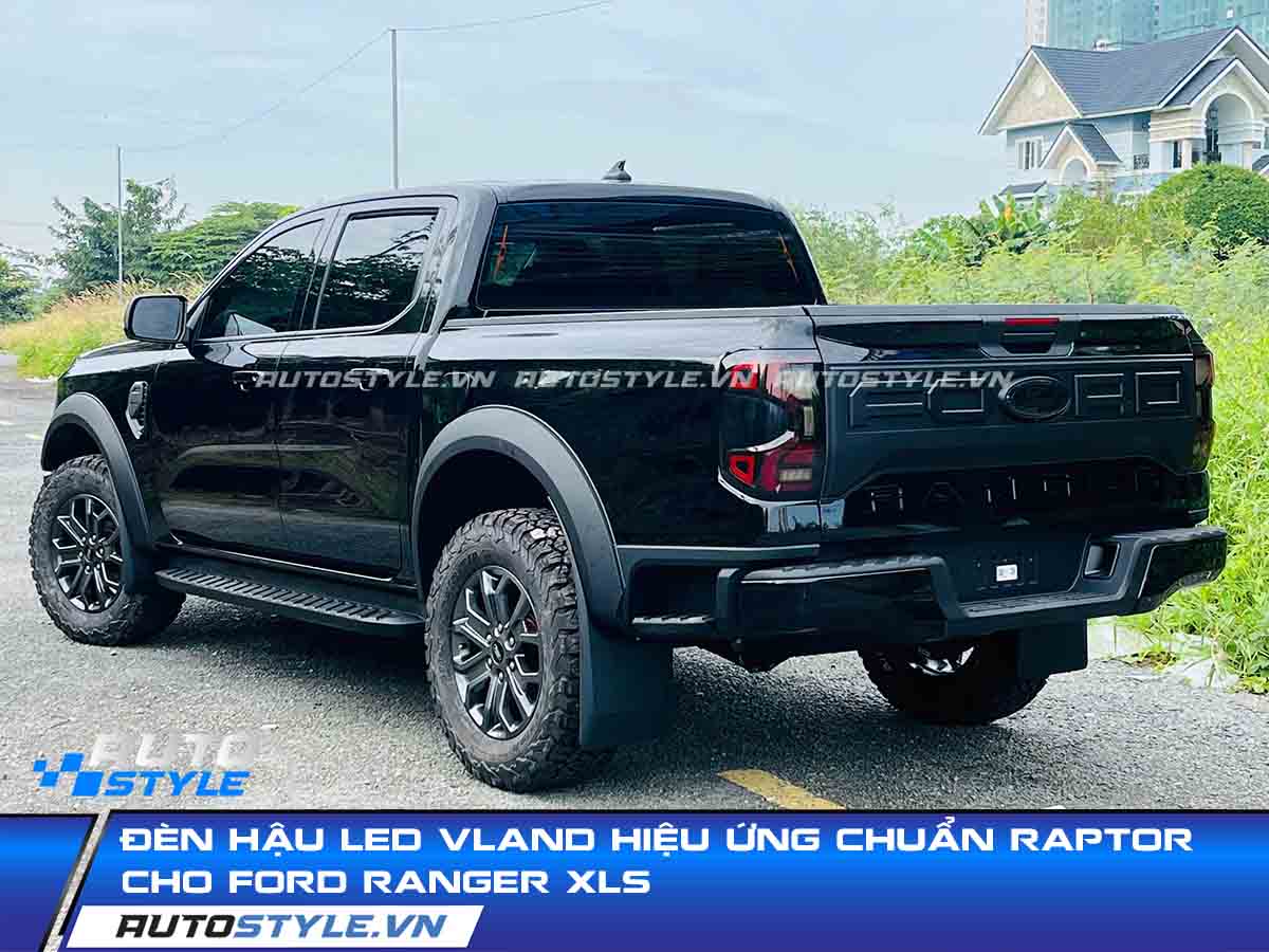 Bộ Đèn Hậu Led Vland Hiệu Ứng Chuẩn Raptor Cho Ford Ranger XLS