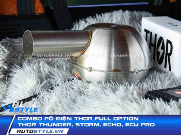 Combo Pô Điện Thor Full Option Đỉnh Cao Âm Thanh Siêu Xe Cho Mọi Dòng Ô Tô