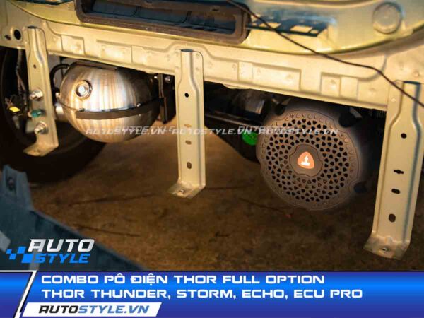 Combo Pô Điện Thor Full Option Đỉnh Cao Âm Thanh Siêu Xe Cho Mọi Dòng Ô Tô