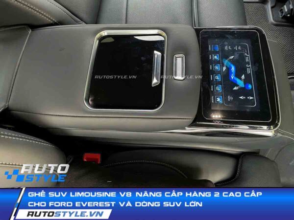 Ghế SUV Limousine V8 Dành Cho Ford Everest Nâng Cấp Hàng Ghế 2 Chuẩn Chủ Tịch Tại AutoStyle