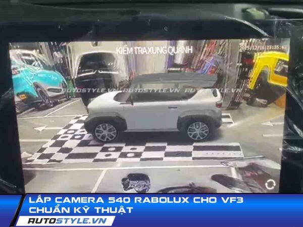 Lắp Camera 540 Rabolux Cho VF3 Chuẩn Kỹ Thuật Tại AutoStyle