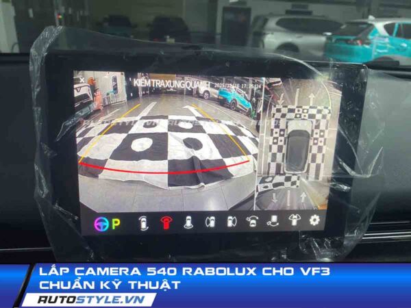 Lắp Camera 540 Rabolux Cho VF3 Chuẩn Kỹ Thuật Tại AutoStyle