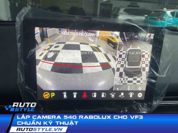 Lắp Camera 540 Rabolux Cho VF3 Chuẩn Kỹ Thuật Tại AutoStyle
