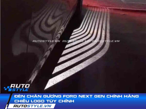 Đèn Chân Gương Ford Next Gen Chính Hãng Chiếu Logo Tùy Chỉnh