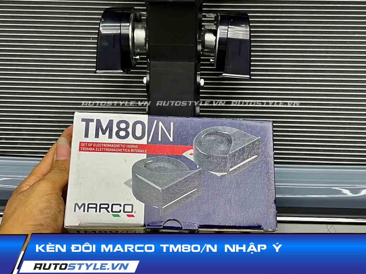Kèn Đôi Marco TM80N Tiêu Chuẩn Âm Thanh Cảnh Báo Từ Ý