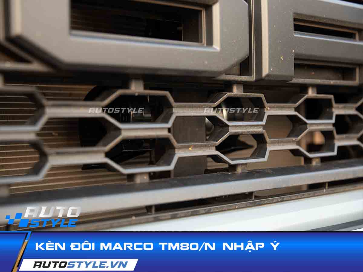 Kèn Đôi Marco TM80N Tiêu Chuẩn Âm Thanh Cảnh Báo Từ Ý