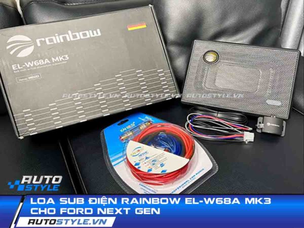 Loa Sub Điện Rainbow EL-W68A MK3 Cho Ford Next Gen