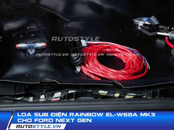 Loa Sub Điện Rainbow EL-W68A MK3 Cho Ford Next Gen