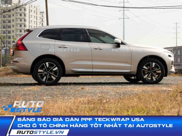 Bảng Báo Giá Dán PPF Teckwrap USA Cho Ô Tô Chính Hãng Tốt Nhất Tại AutoStyle