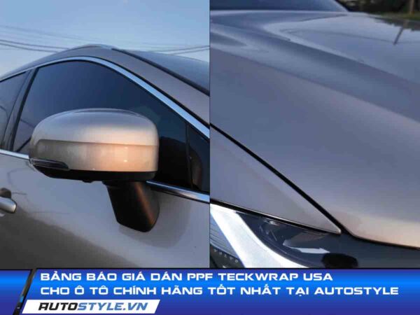 Bảng Báo Giá Dán PPF Teckwrap USA Cho Ô Tô Chính Hãng Tốt Nhất Tại AutoStyle